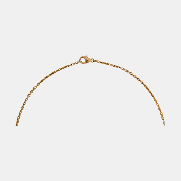 Pop H Metal Rose Gold Necklace