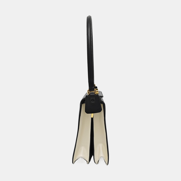 Calfskin Shoulder Bag Black