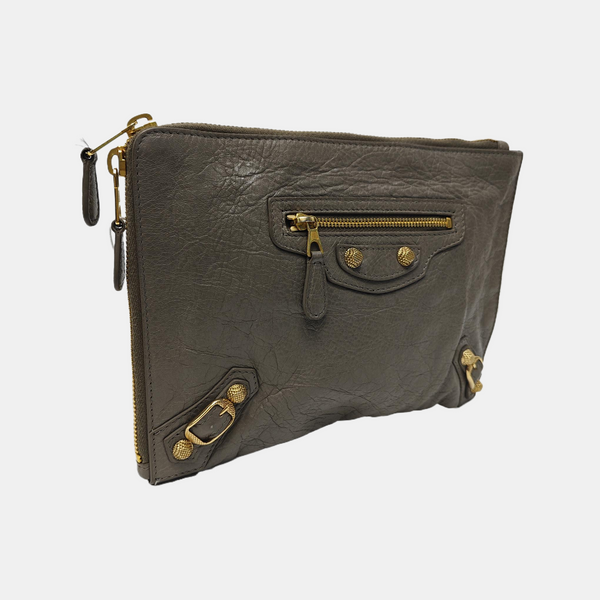 Classic City Mini Lambskin Gray
