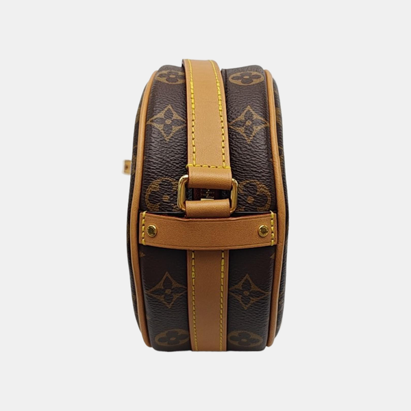 BOITE CHAPEAU PM Monogram Coated Canvas Brown