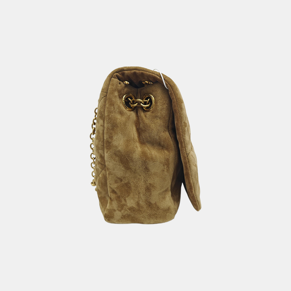 JAMIE 4.3 Medium Quilted Suede Brown