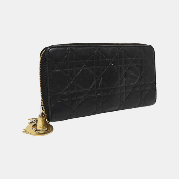 Cannage Calfskin Black