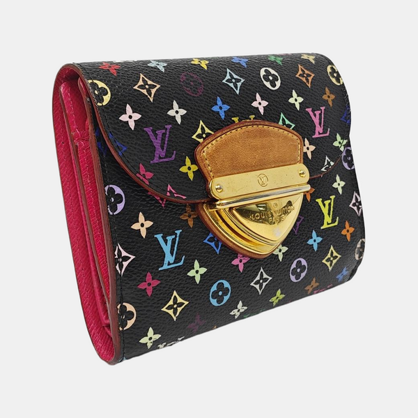 LV × TM KOALA Monogram Coated Canvas Black Wallet