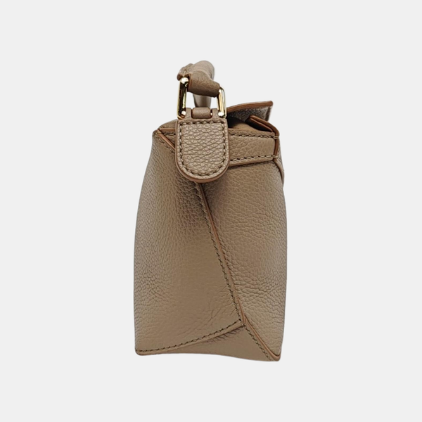 Puzzle Mini Calfskin Beige