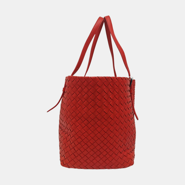 Cesta Calfskin Red