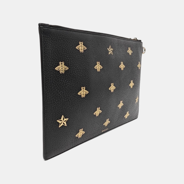 Calfskin Clutch Black