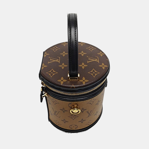 CANNES PM Monogram Coated Canvas Brown