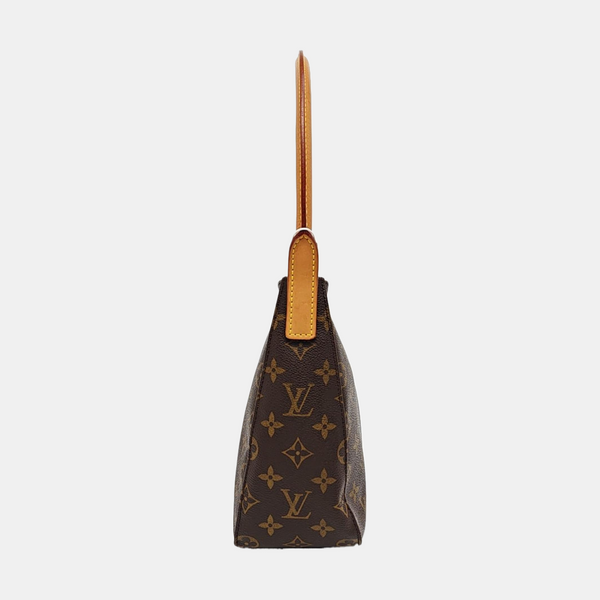 LOOPING MM Monogram Coated Canvas Brown