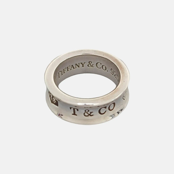 Tiffany 1837 925 Sterling Silver Ring EU 46