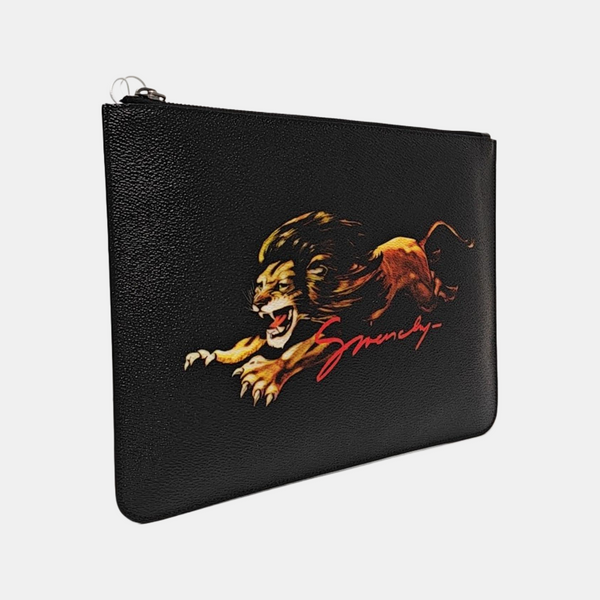 Calfskin Clutch Black