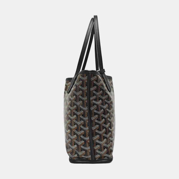 Anjou Mini Coated Canvas Black