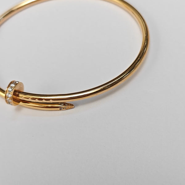 JUSTE UN CLOU 18k Gold Bangle