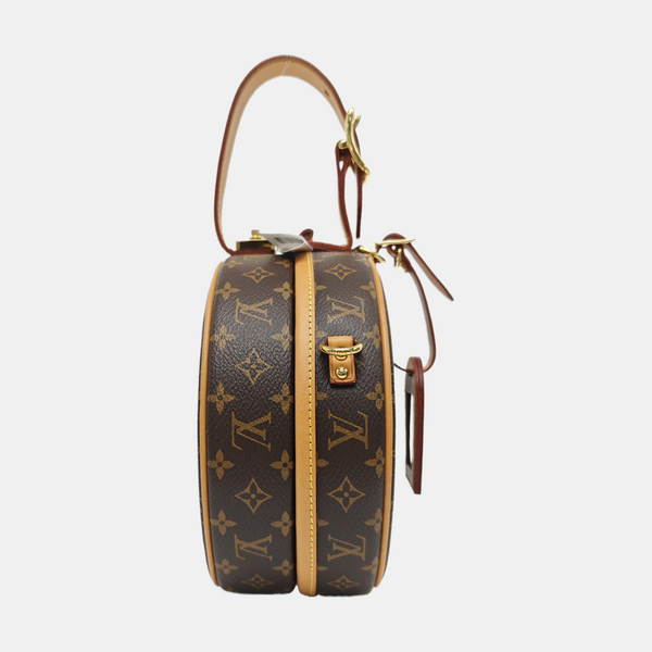 BOITE CHAPEAU PM Monogram Coated Canvas Brown