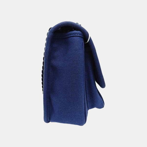 Canvas Crossbody Bag Blue