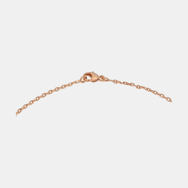 Pop H Metal Rose Gold Necklace