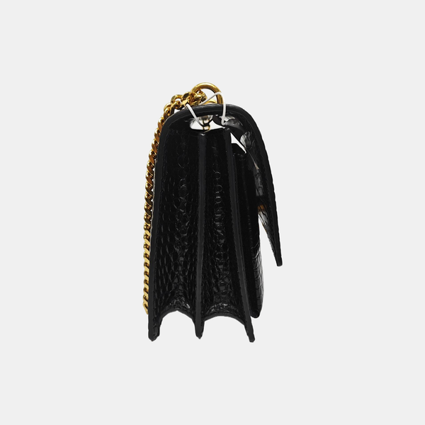 SUNSET Medium Calfskin Black