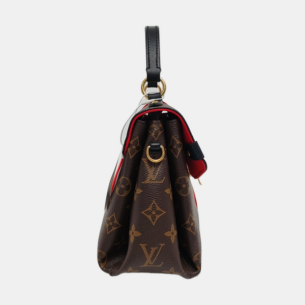 GEORGES BB Monogram Coated Canvas Brown