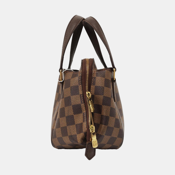 BELEM PM Damier Ebene Coated Canvas Brown