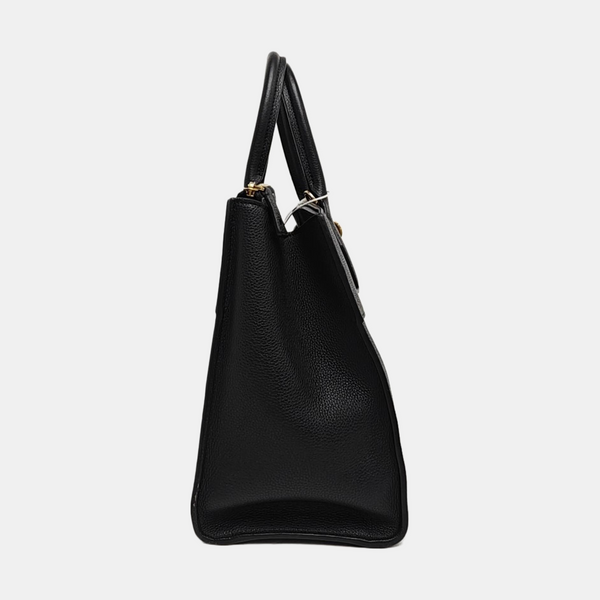 CITY STEAMER MM Calfskin Black