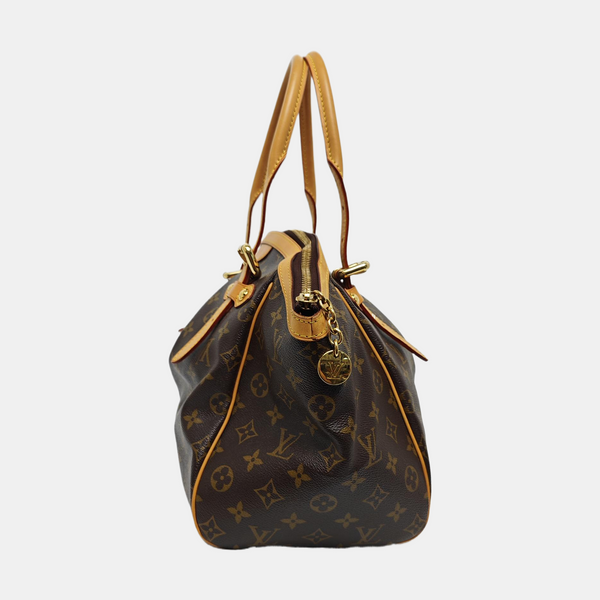 TIVOLI GM Monogram Coated Canvas Brown