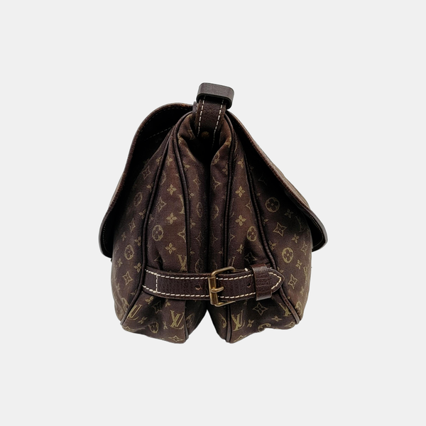 SAUMUR 28 Monogram Canvas Brown
