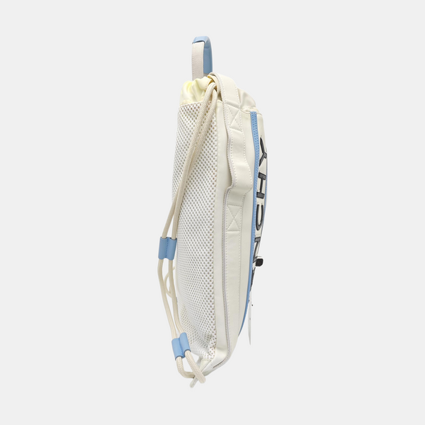 Leather Backpack White