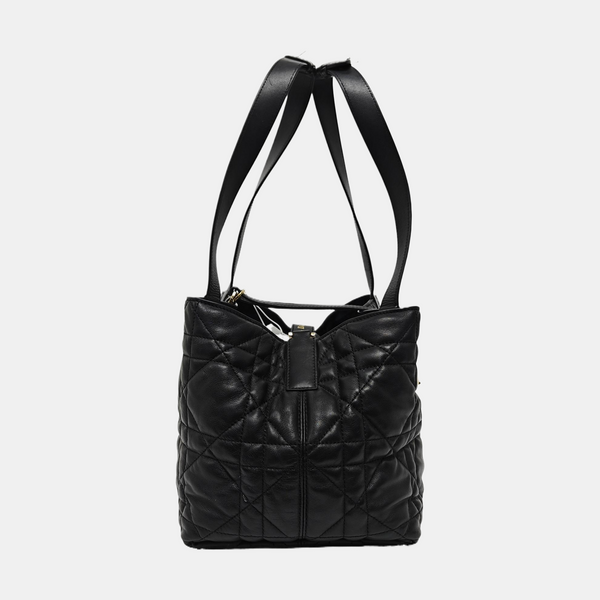 Toujours Medium Cannage Calfskin Black