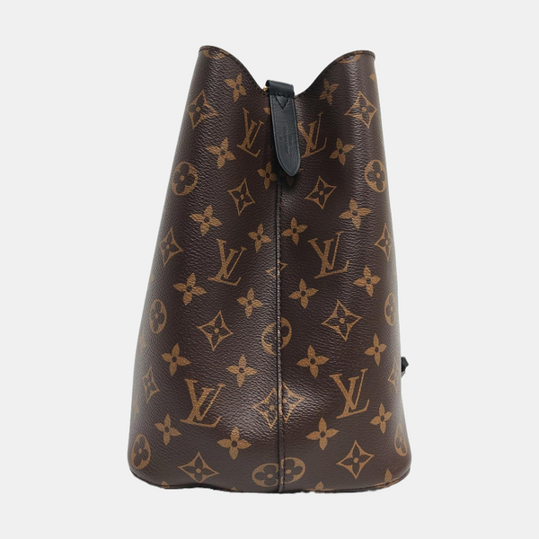 NÉONOÉ MM Monogram Coated Canvas Brown