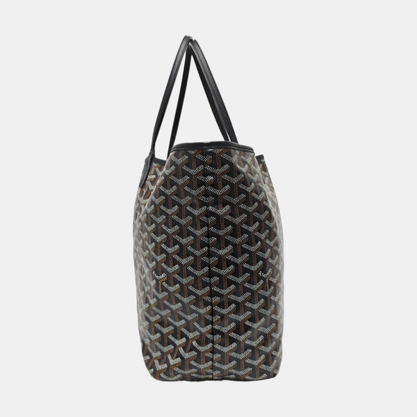 Saint Louis PM Coated Canvas Black