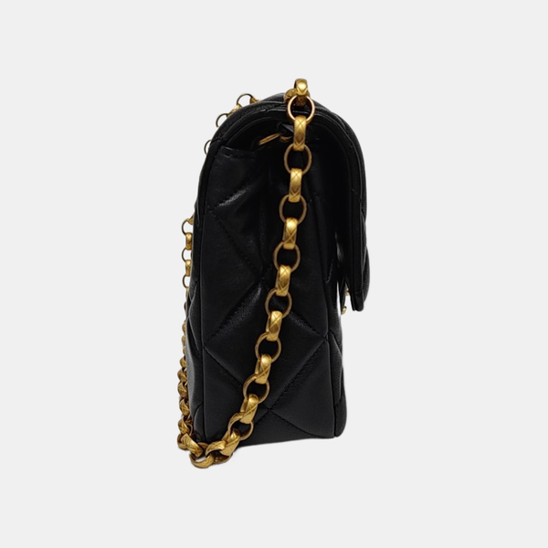 CLASSIC FLAP Mini Quilted Lambskin Black