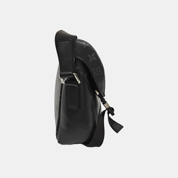 VOYAGER PM Monogram Coated Canvas Black