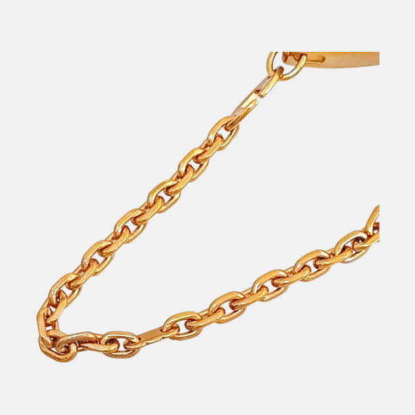 Metal Bag Charm Rose Gold