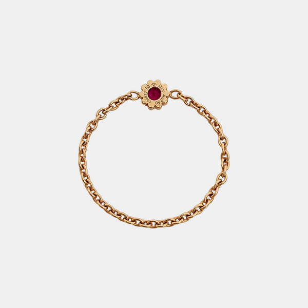 18k Rose Gold Ring EU 53