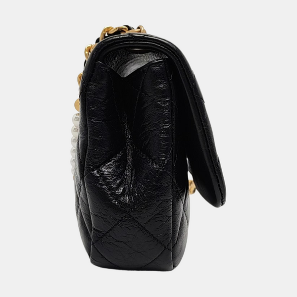 Quilted Calfskin Black