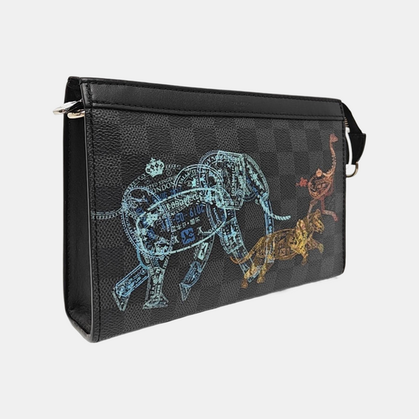 GASTON Coated Canvas Gray