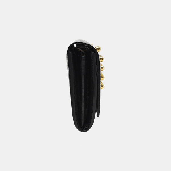 Calfskin Shoulder Bag Black