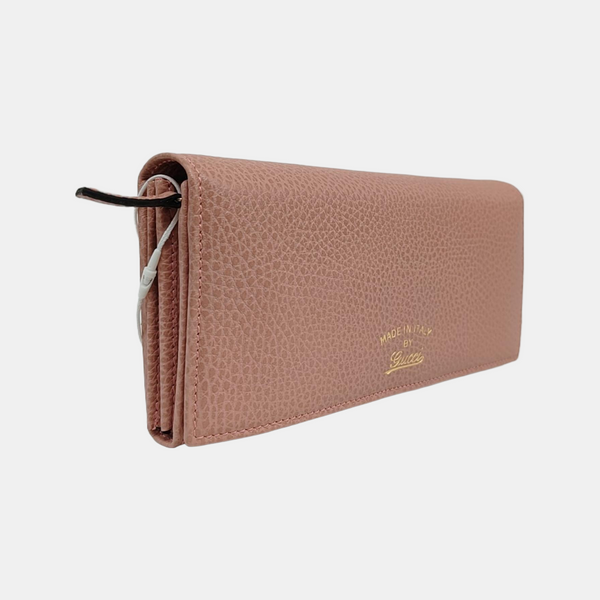 Swing Calfskin Pink Wallet