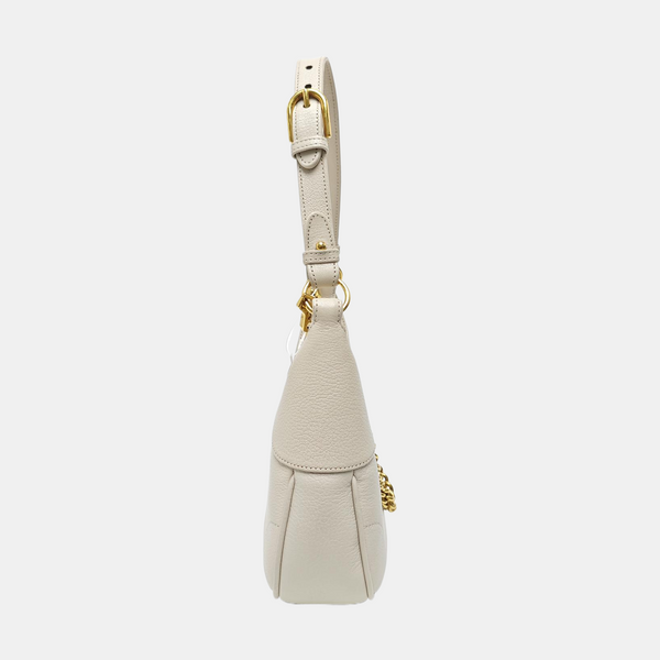 Aphrodite Small Calfskin White