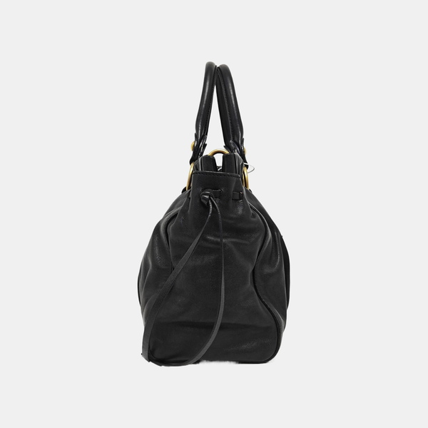 Calfskin Tote Bag Black