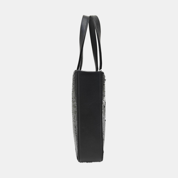 Sequins Tote Bag Black