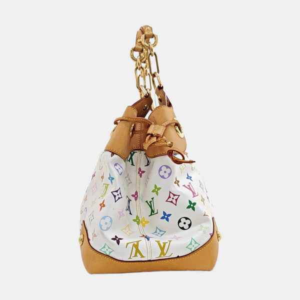 LV × TM URSULA Monogram Coated Canvas White