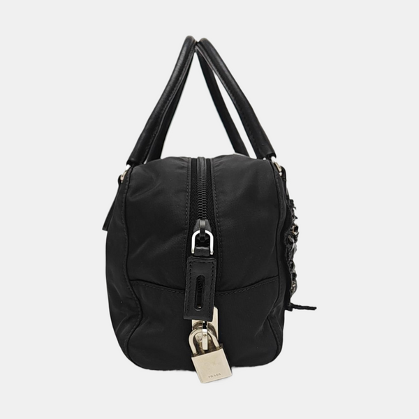 Nylon Tote Bag Black