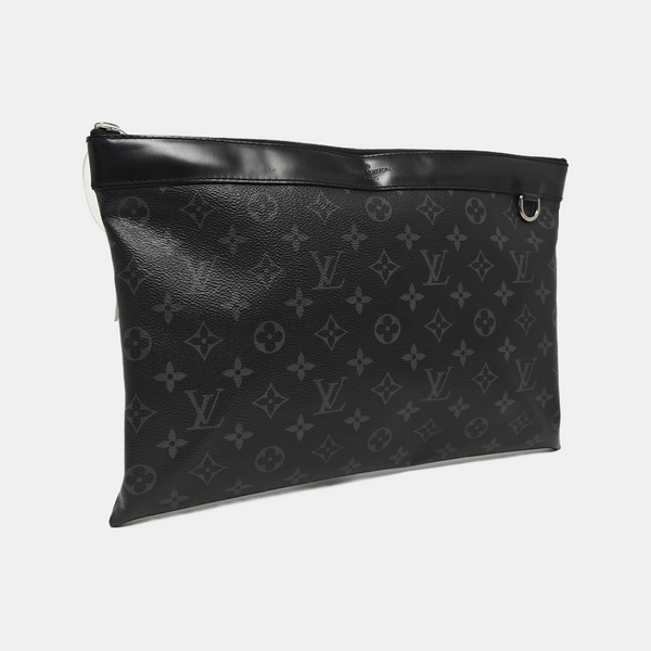 DISCOVERY Monogram Coated Canvas Gray