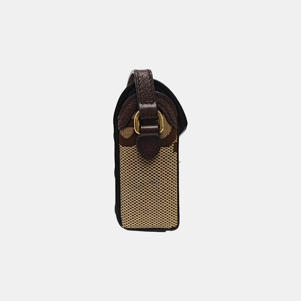 Horsebit 1955 Mini Monogram Canvas Beige