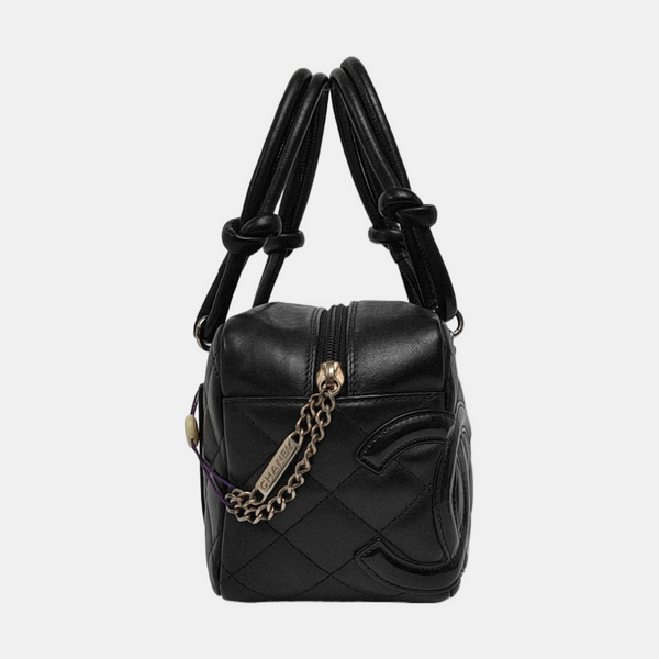 CAMBON Mini Quilted Calfskin Black
