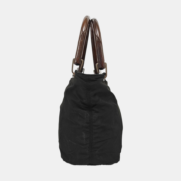 Fabric Tote Bag Black