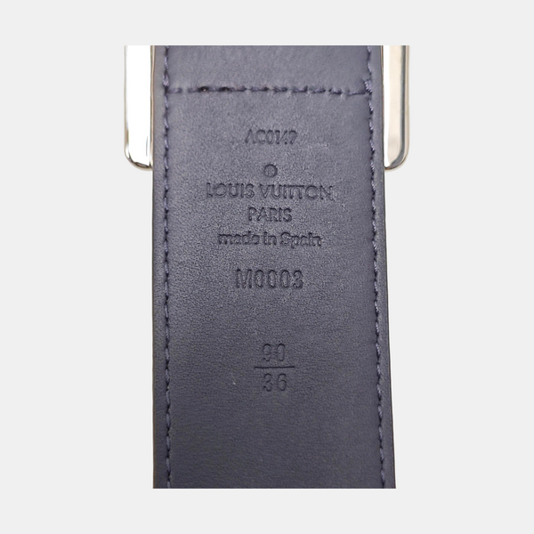 Coated Canvas Belt White