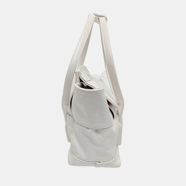Arco Mini Calfskin White