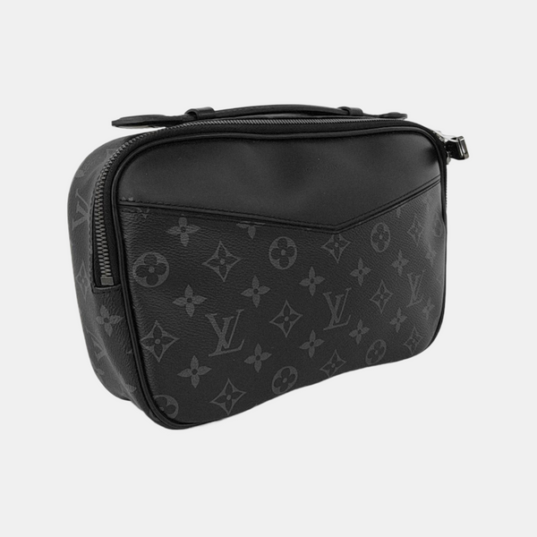 EXPLORER Monogram Coated Canvas Black