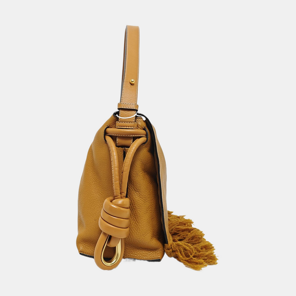 Calfskin Shoulder Bag Yellow